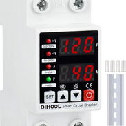 DIHOOL Protector de voltaje ajustable 110V 220V, corte de bajo/alto voltaje y protección contra sobrecorriente, subvolta - Img 55879062