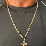 Cadena doble filo 14k !!! Nueva - Img 57468163