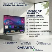 TV HISENSE 4K 50 pulgadas NUevos en caja calidad y garantia Mensajería incluida en dependencia del lugar - Img 57813287