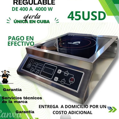 Cocinas de inducción y cocinas infrarrojas con sarten y paletas de madera incluidas incluidas en el precio - Img 123923558