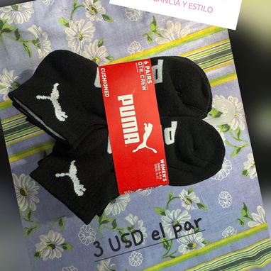Medias originales Reebok, Puma, Adidas - 3/4