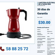 CAFETERA ELÉCTRICA DE 6 TAZAS EKO VPT-0069 - Img 55991696