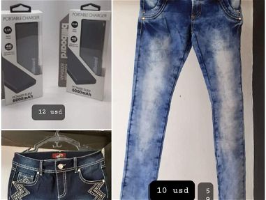 Vendo yeans de mujer, chort y cargador portátil - Img main-image-45693430