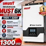 Inversor Hibrido Must 6KW PV33-6048 TLV 6000W 110v y 220v 53750952 55550641 - Img 57787362