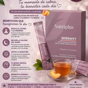 SERENITY 30 sobres 🌿Reduce estrés, ansiedad, mejora la calidad del sueño🌿Té Negro, Extracto de ciruela y L-Teanina🌿 - Img 56086894