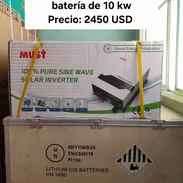 Inversor de 3kw y batería de 10kw - Img 55816063