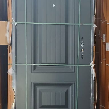 Puertas de acero, para exteriores, imitacion madera - Img 123090220