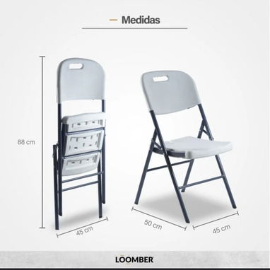 Sillas y mesas plegables - Img 123231145
