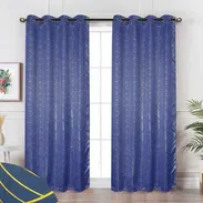 Cortinas Blackout con dibujos dorados - Img 57430140