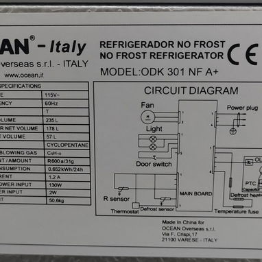 Refrigerador ocean - 2/2