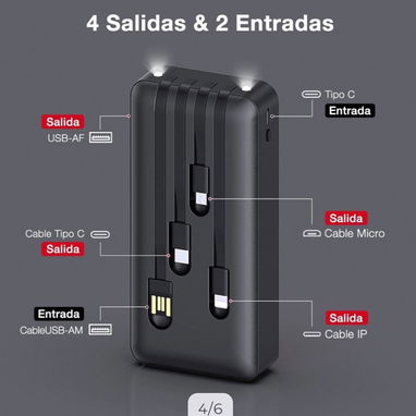 Power Bank 20000mAh 5 en 1 - Img 123908280
