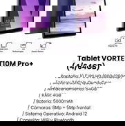 Tablet VORTEX T10M PRO+ (4/64GB). Nuevo a estrenar con su garantía - Img 49037543