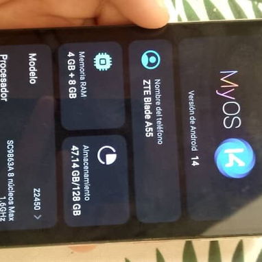 📱🔥 VENDO ZTE BLADE A55 🔥📱 💵 Precio: 130USD 🤝 Me ajusto un poquito al precio. 📲 Características: 🔹 Modelo: ZTE Bl - 6/6