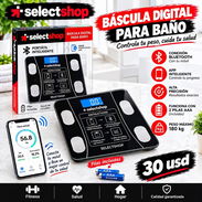 Báscula corporal de Bluetooth - Img 55153362