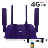 Router 4G LTE/  4 antenas Wi-Fi 300/mb 2,4 Ghz VPN Dentro del Router  Compatible con IP camera  50996463 - Img 45545362