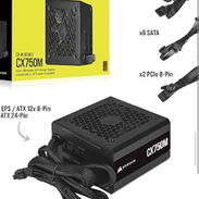 Fuente CORSAIR CX750M certificada 80+ Bronze semi modular de 750W - Img 56093198