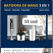 Batidora de mano 3 en 1 Marca Midea garantía 6 meses damos factura - Img 55650643