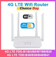 Router 4G LTE con 4 Antenas 4G Modem CALIDAD Tarjeta SIM | Wifi Potente Datos móviles NUEVO a Estrenar - Img 45376136