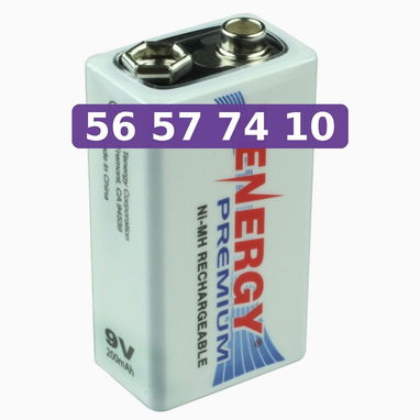 Pilas 9V - 2/3