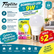 Bombilla LED 9W TopLite - Img 57891154