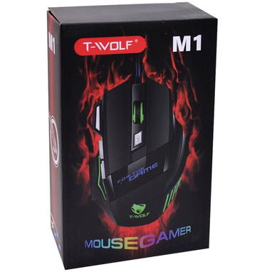 Mouse gamer con cable marca Tawolf M1 precio 15USD - 2/2
