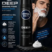 ESPUMA DE AFEITAR NIVEA MEN DEEP 200ML - Img 47734653
