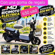 Bicimoto eléctrica pequeña - Img 57709265