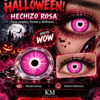 👁️🩸  🕸️ **¡10 modelos de lentillas de fantasía!** Dale un toque aterrador a tu mirada Precio 15 USD - 6/10
