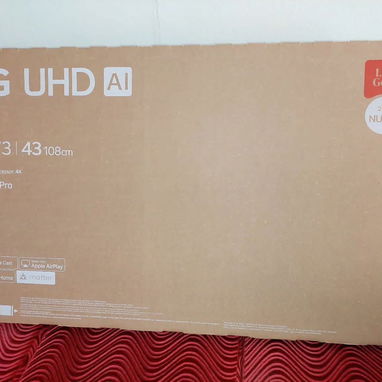 SMART TV 43 pulgadas LG UA73 AI UHD 4K del 2025 A7 Precio $360 USD Mensajería Incluida - Img 122431434