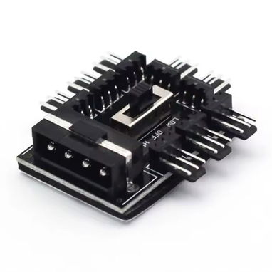 HUB DE CORRIENTE PARA CONECTAR HASTA 8 FANES, NUEVOS - Img 116104714