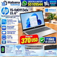 Hp 15-fd0113dx 15.6" i3 N305 8/128GB NUEVOS!!! - Img 53539751