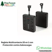 * Regleta Multicontacto 20 en 1 con Protección contra Sobrecargas - Img main-image-56460250
