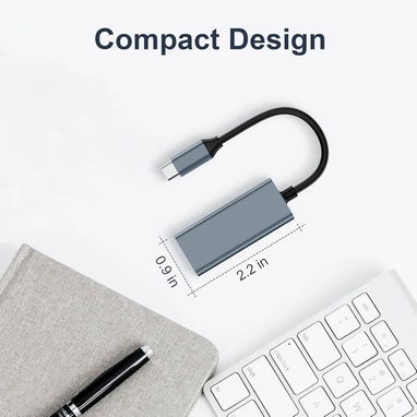 Adaptador de red LAN Ethernet tipo C de 100 Mbps Precio 15usd - Img 119548488