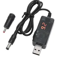 Alimentación USB de router o switch, puede entregar  9 V y 12 V, la duración conectado a un power bank es determinada po - Img 52496754