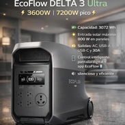 Estación de energía de 3600w pico 7200w y 3072wh marca (ecoflow delta 3 ultra) en 2200 usd rebaja 👀👀👈🏽 - Img 56016450