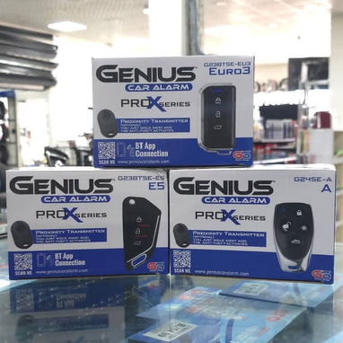 ALARMA PARA AUTOS CÓDIGO VARIABLE MARCA GENIUS MÁS CIERRES CENTRALIZADOS - Img 123067521