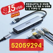 Hub USB 3.0 (4 puertos) Hub USB 3.0 (6 puertos) Hub USB 3.0 (8 puertos) Hub USB 3.0 (con alimentación) Hub USB 3.0 - Img 44643838