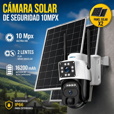 Cámara de vigilancia 24/7 Solar/ 10Mpx - Img 124240442