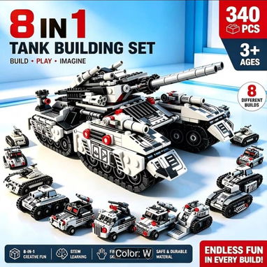 Lego: Tanque de Guerra de 340 piezas - 2/3