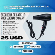 Secadora de Cabello Profesional SOKANY 💰 Precio: $25 USD 🛡️ Garantía: 15 días Consigue diferentes peinados desde - Img 57547657