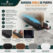 Barrera Doble de Puerta, tienes la solución definitiva: ✅ Protección total: Bloquea el paso de plagas, polvo y suciedad - Img 56185934