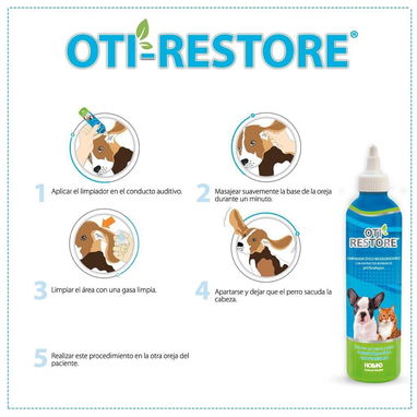 Oti-Restore Limpiador otico para perros y gatos - Img 126159830
