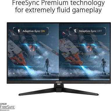 Monitor gamer ASUS TUF Gaming de 32 pulgadas , QHD 2K 1440P, 170 Hz, AMDFreeSync con altavoces integrados,1 ms, 52815418 - Img 118429542