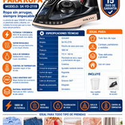 Plancha de Vapor SOKANY SK-YD-2119 - Img 57529236