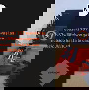 Batería de litio yoazaki 707 nuevas - Img 48913290