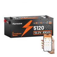 Batería Humsienk GEN2 LiFePO4 48V 100Ah 5.12kWh Con Bluetooth - Img 58073568