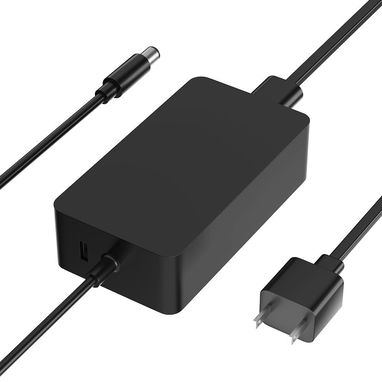 Cargador de fuente de alimentación de 90W 15V 6A compatible con Microsoft Surface Pro 4 5 6 Dock Station 53274327 - 5/10