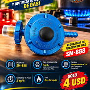 🔥REGULADOR 🔥 DE PRESIÓN DE GAS SM-888.  TENEMOS MENSAJERIA CON FACTURA Y GARANTIA. 📲 54833699 - Img 58235035
