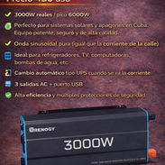 Se vende INVERSOR " RENOGY" 3000 W con pico de 6000 W . 12 V a 110 V Salida. - Img 55500558