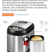 Vendo máquina automática para hacer pan. Marca Sangkee. Panera. 180 - Img 54635442